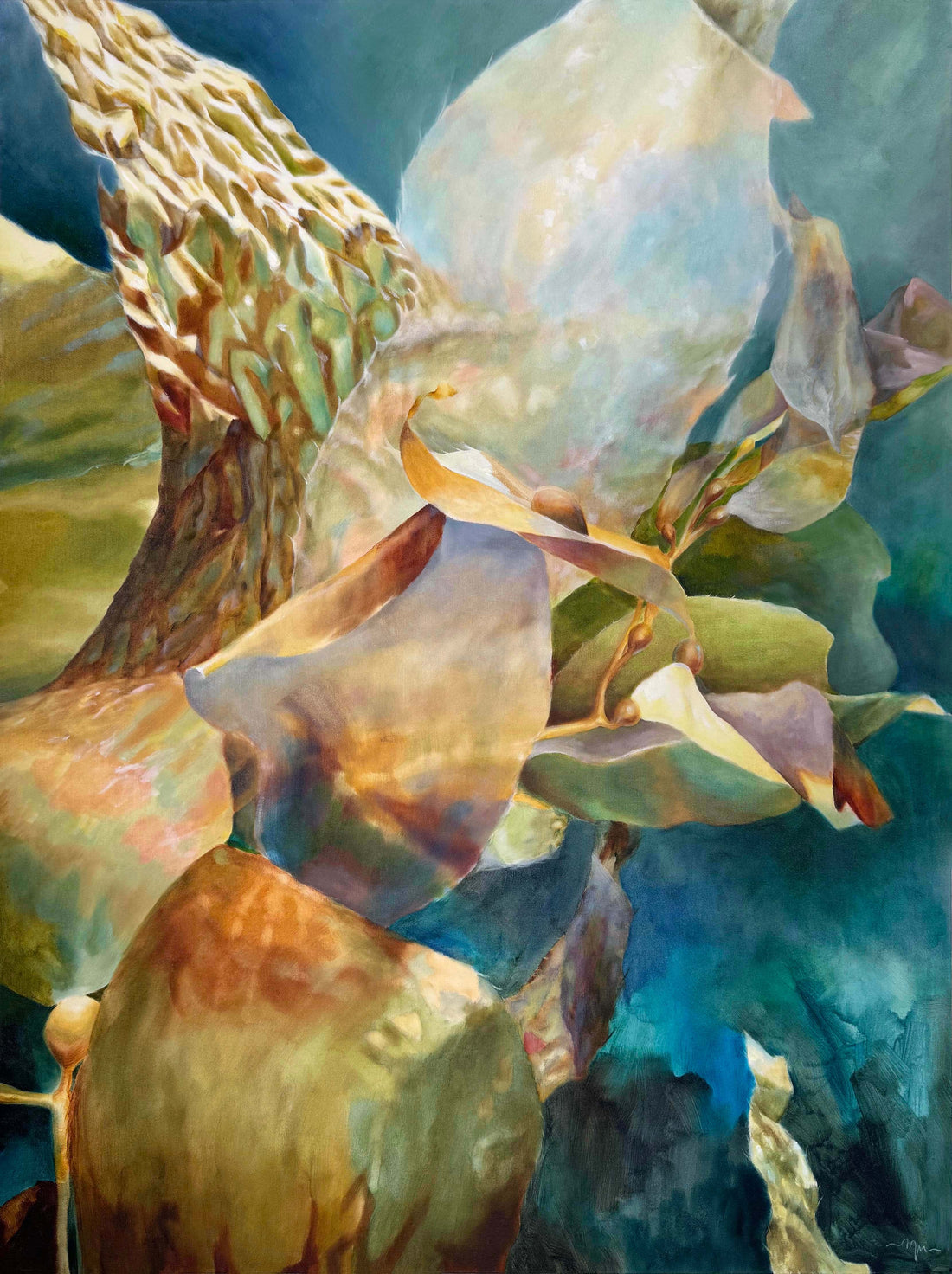 Bringing Kelp to the Surface: Freediver and Painter Marie McKenzie on Art, Anglers, and MPAs
